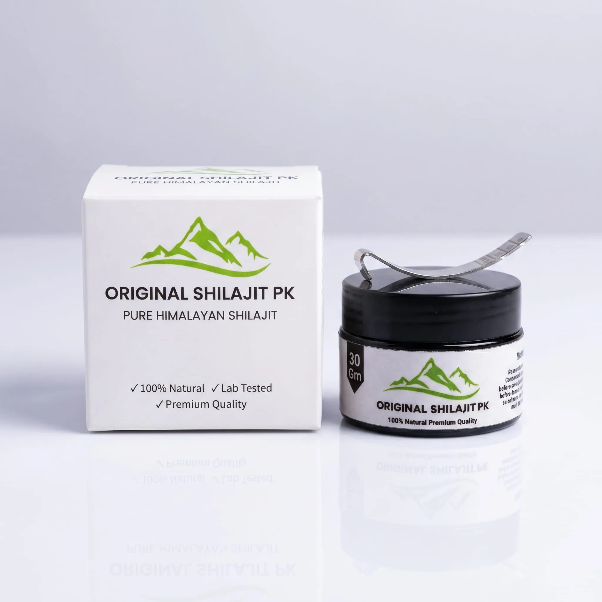 100% Pure Himalayan Aftabi Shilajit | خالص شیلاجیت | Best Shilajit in Pakistan 3 30g Original Shilajit