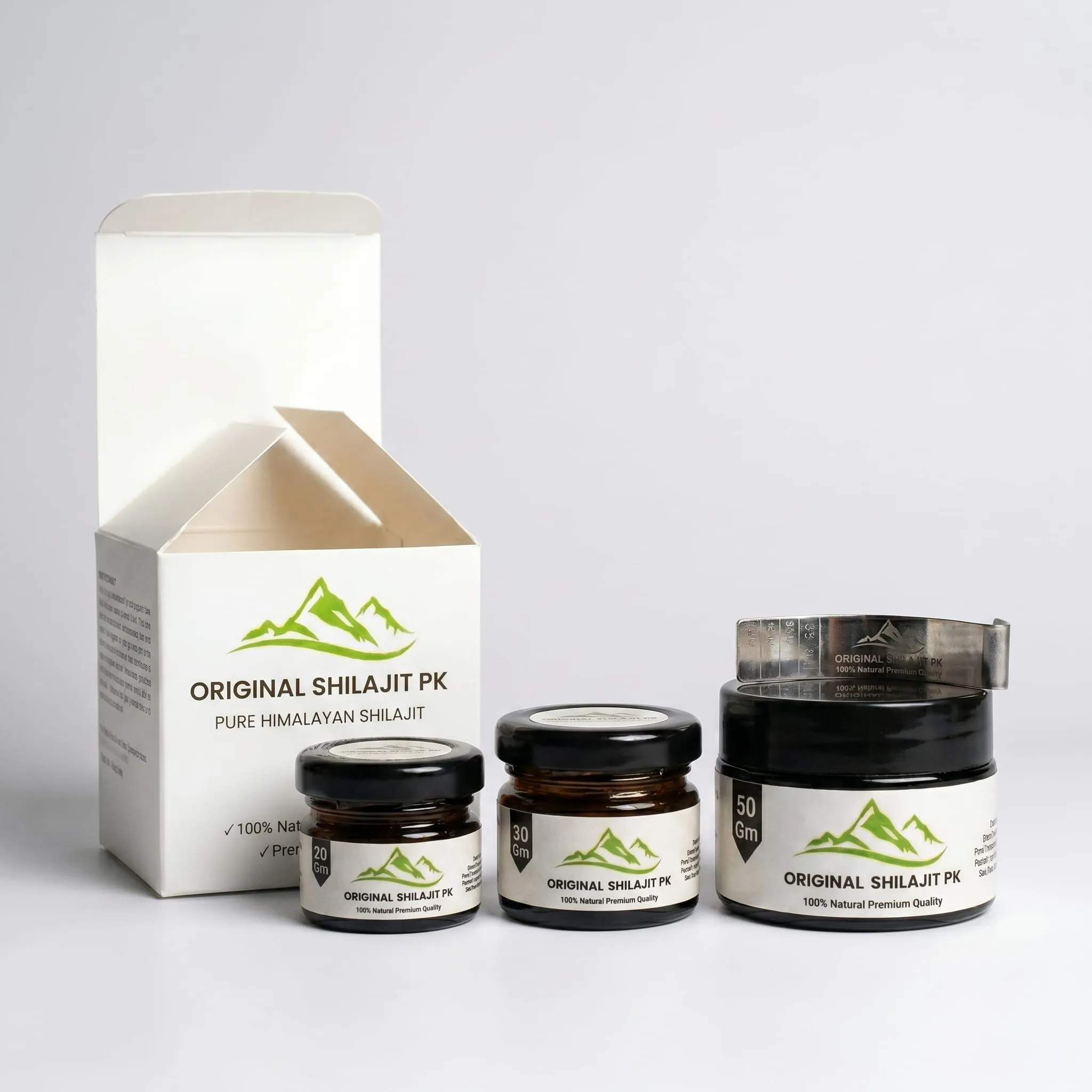 100% Pure Himalayan Aftabi Shilajit | خالص شیلاجیت | Best Shilajit in Pakistan 1 20g, 30g, and 50g Original-Shilajit