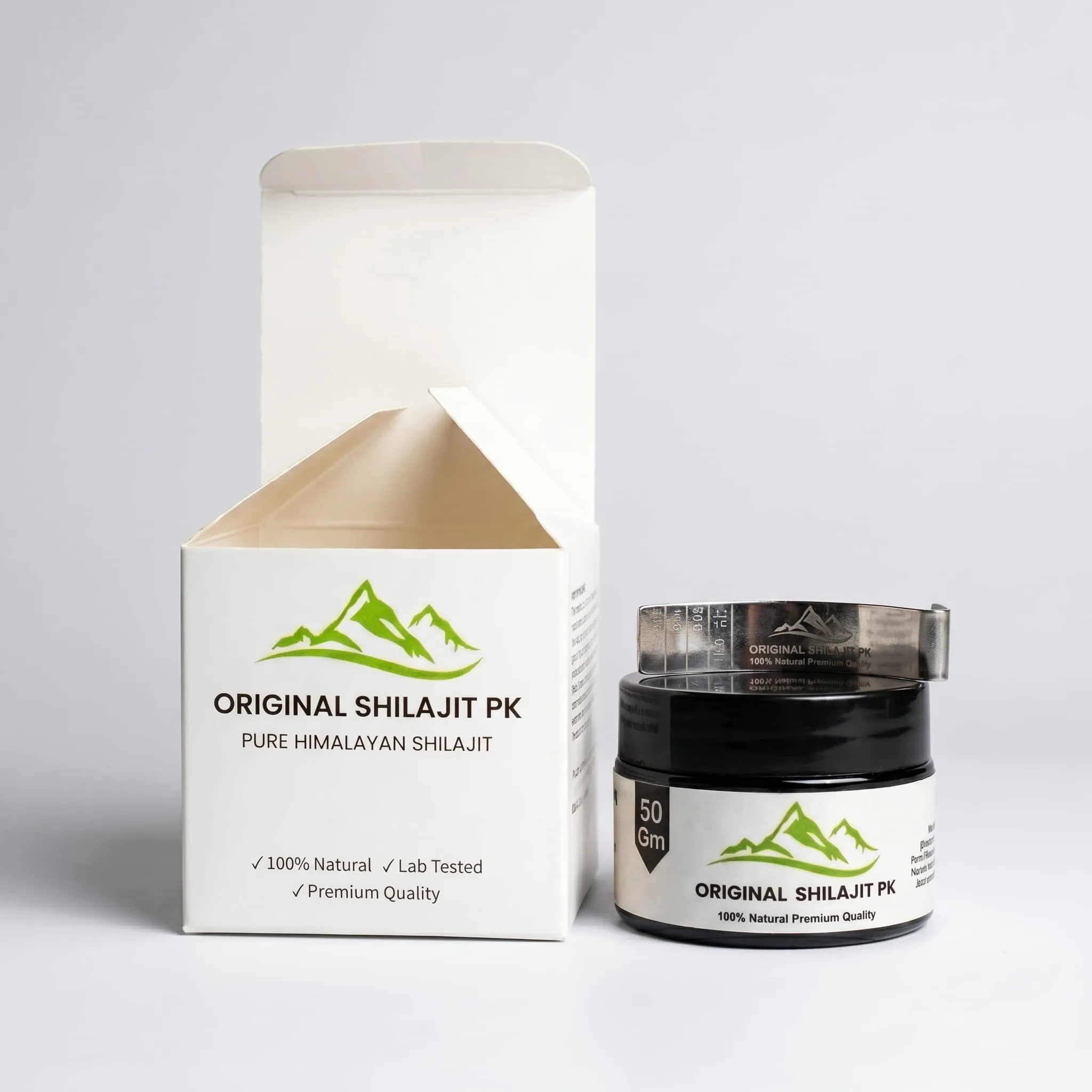 100% Pure Himalayan Aftabi Shilajit | خالص شیلاجیت | Best Shilajit in Pakistan 4 50g Original Shilajit