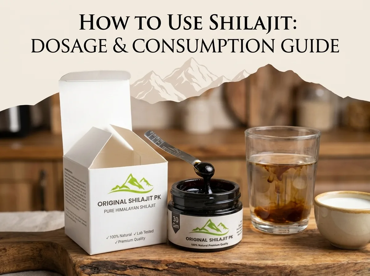How to Use Shilajit: Dosage & Consumption Guide 1 How to Use Shilajit: Dosage & Consumption Guide