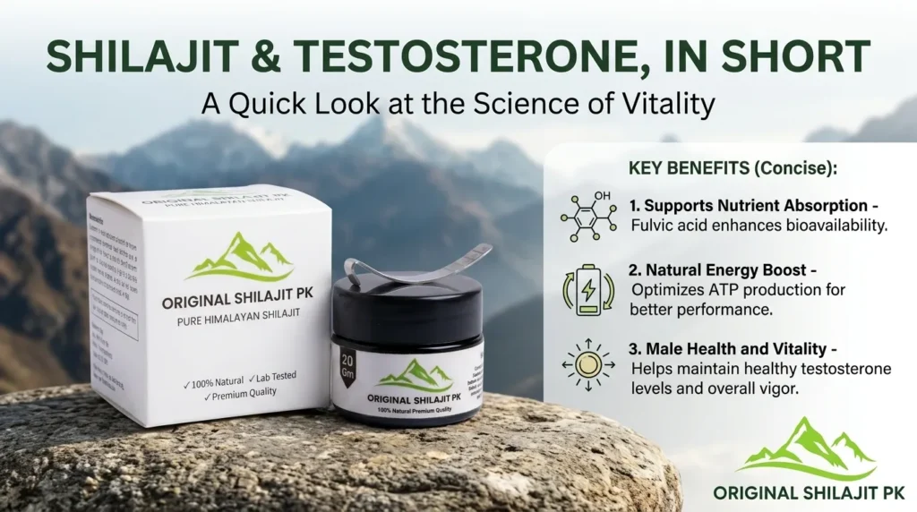 Shilajit for Sexual Health and Testosterone: A Simple Guide for Men 2 Shilajit and testosterone, in short