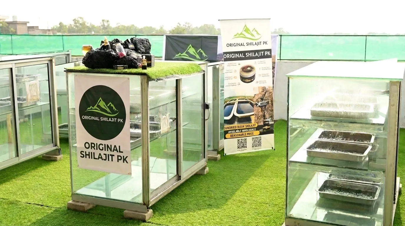 Original Shilajit PK production plant